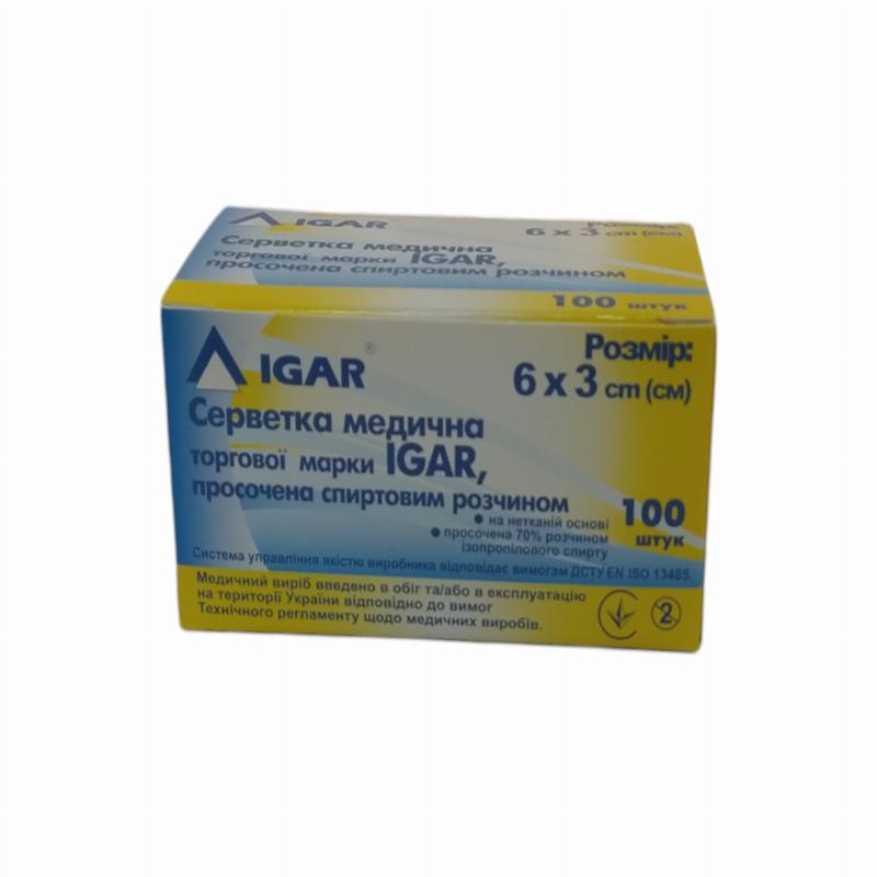 Серветка спиртова